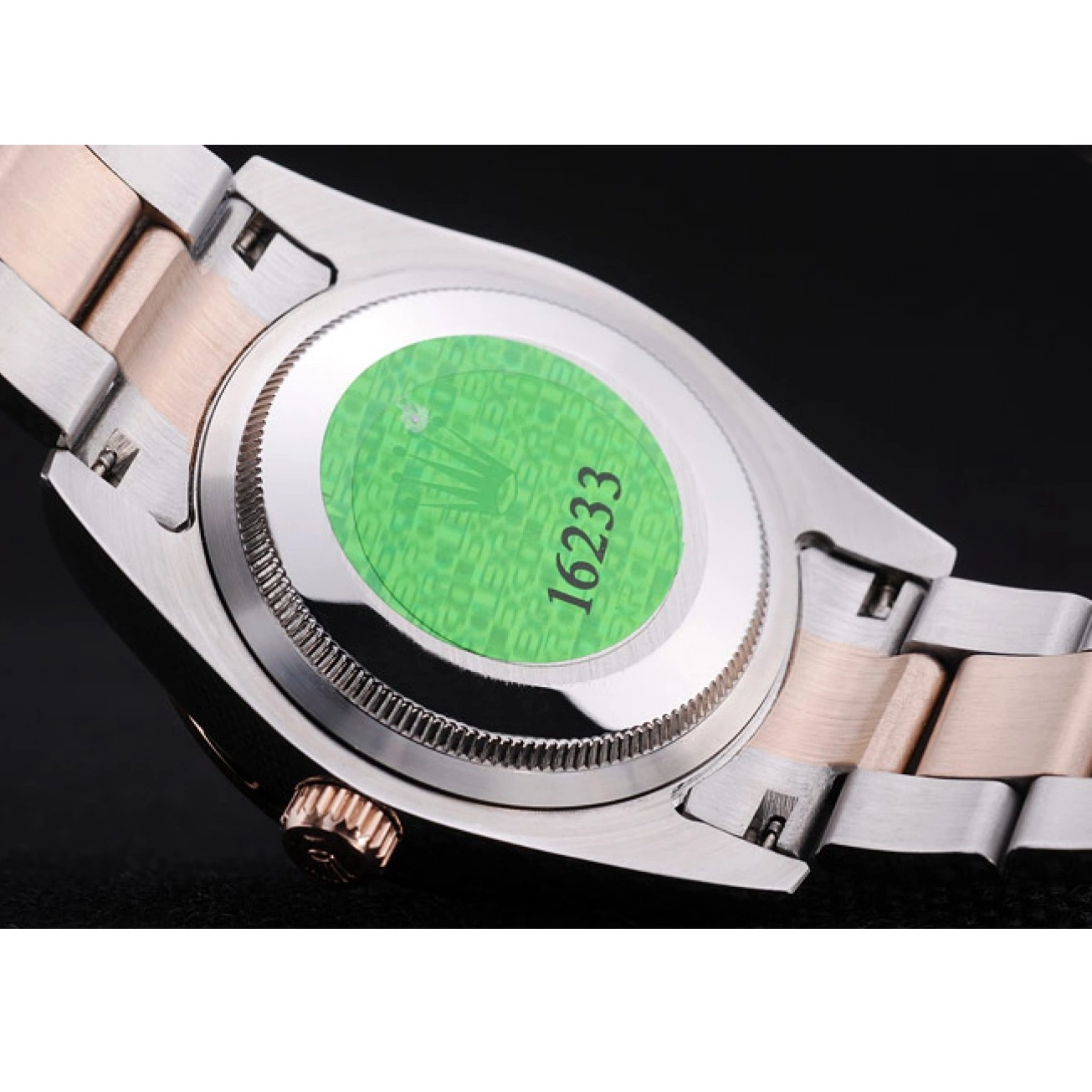 Aaa replica watch Brown Diamond Dial 7465 Rolex Bezel Datejust 0602